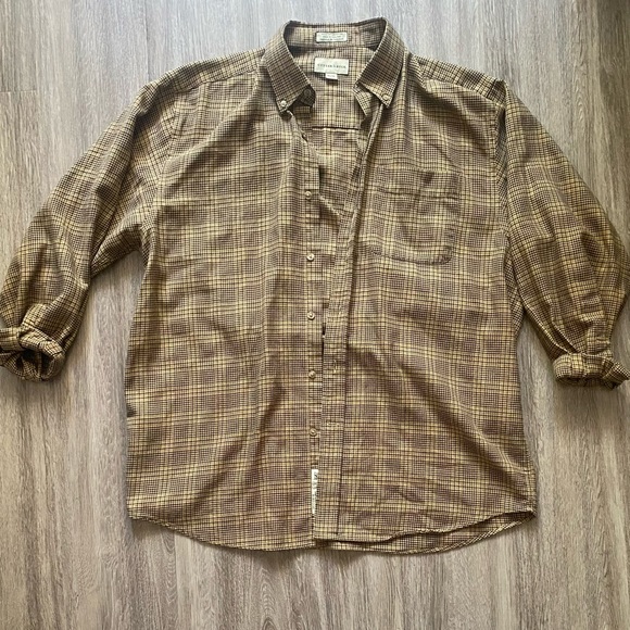 Light and Flowy Yellow Flannel - Picture 1 of 3